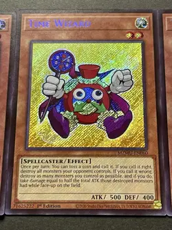 3x Time Wizard | MZMU-EN060 | Secret Rare | CHIBI HOLO BLEED! | NM | YuGiOh! - Image 5