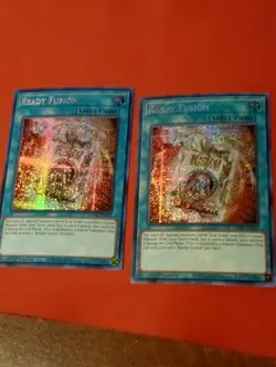 Ready Fusion MP22-EN163 Prismatic Secret Rare 1ST ED NM Yugioh Two Available - Image 1