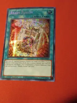 Ready Fusion MP22-EN163 Prismatic Secret Rare 1ST ED NM Yugioh Two Available - Image 2