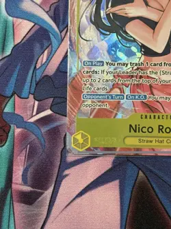 Nico Robin EB03-055 SR Alt Art Heroines Edition ENGLISH One Piece - Image 4
