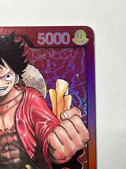 Monkey.D.Luffy ST01-001 One Piece Starter Deck 1 Straw Hat Crew Foil - Image 3