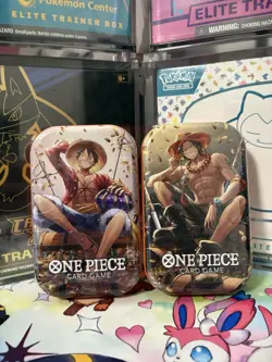 One Piece TCG Tin Pack Set Vol. 2 Set Lot Of 2 TS-02 English - Image 1