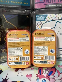 One Piece TCG Tin Pack Set Vol. 2 Set Lot Of 2 TS-02 English - Image 2