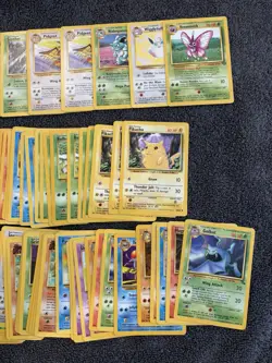 170+ Pokemon Card Lot 1999 WOTC Vintage Bulk - 17 Rare, Pikachu, No Holo - NM/LP - Image 3