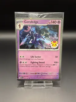Ceruledge 040/091 - Holo Promo - Pokemon Day 2024 Card SEALED - Image 1