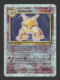 Alakazam Reverse Holo Legendary Collection 1/110 ENG - Pokemon Card Rare - Image 1