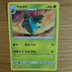 IVYSAUR 2/73 POKEMON CARD (SHINING LEGENDS SET) - Image 1
