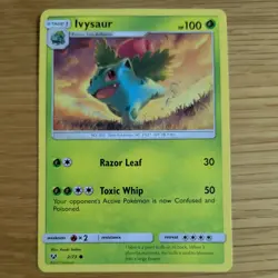 IVYSAUR 2/73 POKEMON CARD (SHINING LEGENDS SET) - Image 2
