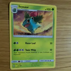IVYSAUR 2/73 POKEMON CARD (SHINING LEGENDS SET) - Image 3