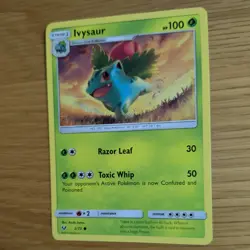 IVYSAUR 2/73 POKEMON CARD (SHINING LEGENDS SET) - Image 4