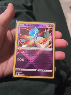 Pokemon TCG Radiant Gardevoir Holo Card 69/196 Sword & Shield Lost Origin - Image 1