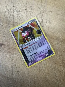 Pokemon TCG Team Magma's Claydol EX Holo Rare Card 8/95 Team Magma vs Team Aqua - Image 1