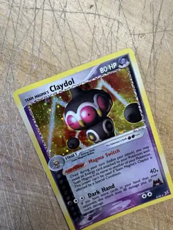 Pokemon TCG Team Magma's Claydol EX Holo Rare Card 8/95 Team Magma vs Team Aqua - Image 3