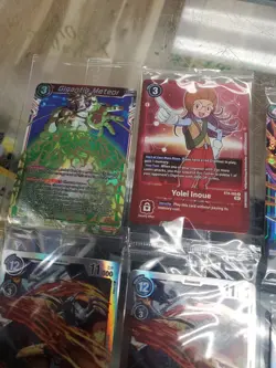 MYG DBZ DIGIMON PROMO CARD LOT ALL NEW SEALED - Image 3
