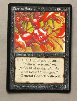 MTG CARRION ANTS (X1) LEGENDS NM Magic Card - Image 1