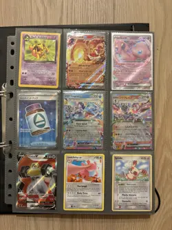Pokemon TCG WOTC + Modern collection binder with over 150 cards Binder included - Image 1