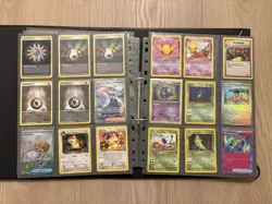 Pokemon TCG WOTC + Modern collection binder with over 150 cards Binder included - Image 5