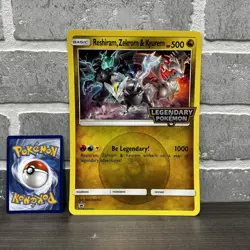 Reshiram, Zekrom & Kyurem Jumbo Cards Holo 2018 - Ships Fast! - Image 1