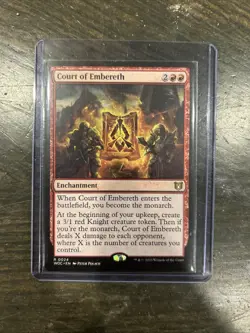 MTG: Commander: Wilds of Eldraine- Court Of Embereth R0024 Rare - Image 1