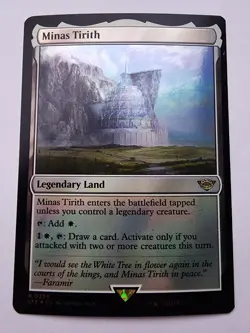 Minas Tirith Universes Beyond: the Lord of the Rings: Tales of Middle-Earth Foil - Image 1