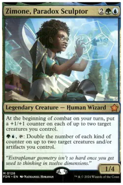 Foundations #126 Zimone, Paradox Sculptor - Image 1