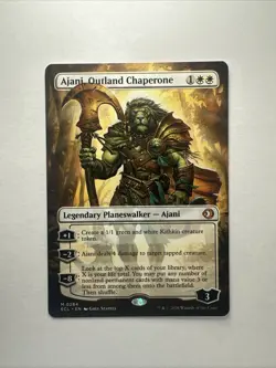 Ajani, Outland Chaperone (Borderless) Lorwyn Eclipsed Regular - Image 1