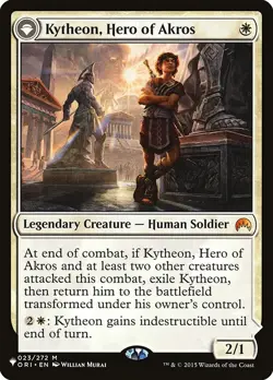 MTG Kytheon, Hero of Akros // Gideon, Battle-Forged ** The List ** English - Image 1