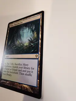 MTG NM Misty Rainforest Zendikar Regular. Clean. - Image 5
