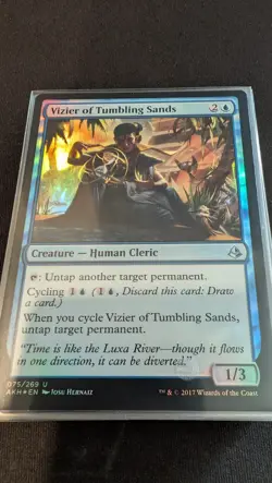 Vizier of Tumbling Sands FOIL, 075/269, Amonkhet - Image 1