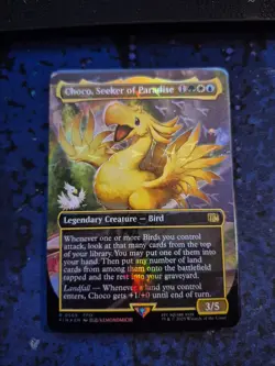 Choco, Seeker of Paradise Chocobo Track Foil Final Fantasy MTG - Image 1