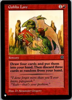 Goblin Lore The List Reprints NM Normal - Image 1