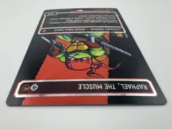 Magic The Gathering MTG - TMNT - 2026 Raphael, The Muscle Pixel Surge Foil M0091 - Image 3