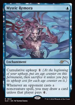 MTG Mystic Remora ** Secret Lair Drop ** English - Image 1