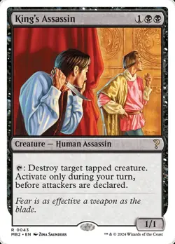 MTG King's Assassin ** Mystery Booster 2 ** English - Image 1