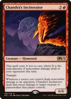 MTG Chandra's Incinerator ** Core Set 2021 ** English - Image 1