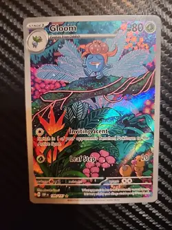 Pokemon TCG Gloom 198/197 Sv03: Obsidian Flames Illustration Art - Image 1