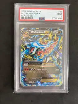 M Charizard EX #69 Flashfire PSA 9 2014 Pokemon XY English - Image 3