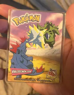 WENDY'S - CHARIZARD Promo POKEMON Laminated 2002 Trading Card 2/15 - Image 4