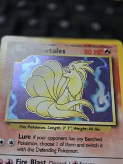 Ninetales 012/102 Base Set Holo Lightly Played Pokemon - Image 2