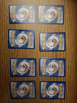Pokemon plasma border 8 card lot (3 of the cards are in bad condition). - Image 2
