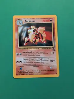 Pokemon TCG Arcanine Black Star Promo NM - Image 1