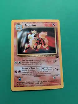Pokemon TCG Arcanine Black Star Promo NM - Image 2