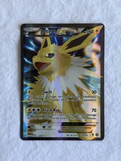 Pokemon Jolteon EX 28a/83 Full Art Ultra Rare Generations Holo Promo NM/LP - Image 1