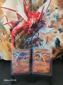 Mega Charizard X & Y EX 029 & 031 Promo Pokemon Cards - Image 1