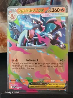 Mega Charizard X & Y EX 029 & 031 Promo Pokemon Cards - Image 2