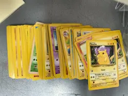 Lot of (110) Assorted Vintage Pokemon Cards w/ Pikachu - Image 1
