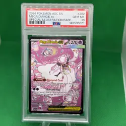 2026 POKEMON ASCENDED HEROES SPECIAL ILLUSTRATION RARE MEGA DIANCIE EX PSA 10 - Image 1