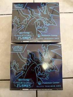 Pokemon TCG: Phantasmal Flames Pokemon Center Elite Trainer Box - PKC ETB x2 - Image 1