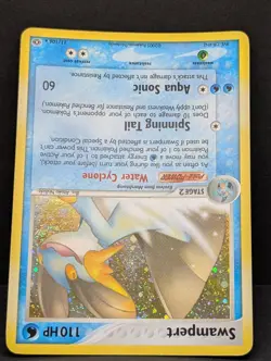 Swampert 11/106 Emerald Holo Ultra Rare Pokemon TCG Nintendo LP - Image 4