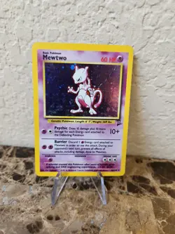 Pokemon TCG - Mewtwo Base Set 2 10/130 - Holo Rare - - Image 2